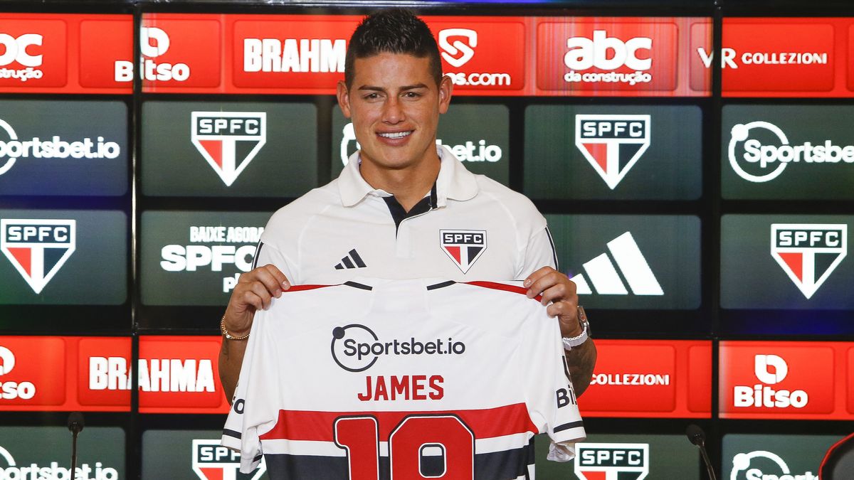 James Rodríguez pone en duda su continuidad en el Sao Paulo