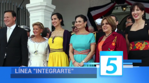 Reclusas visten a las mujeres del Ejecutivo para fiestas patrias