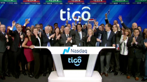 Millicom debutó en la bolsa de valores Nasdaq