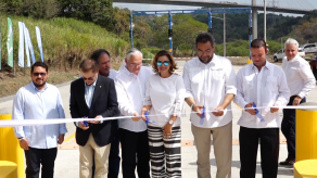 Inauguraron el Corredor Logístico del Canal de Panamá