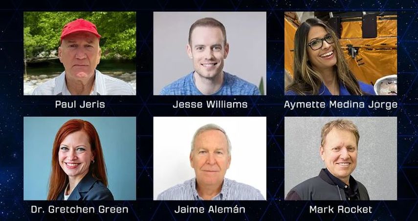 Panamá representada en la tripulación compuesta de seis personas| Blue Origin. Panamá representada en la tripulación compuesta de seis personas| Blue Origin.