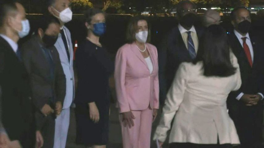 La visita de Nancy Pelosi a Taiwán fue objeto de todo tipo de conjeturas en los últimos días y el gobierno taiwanés no la incluyó en su agenda.
