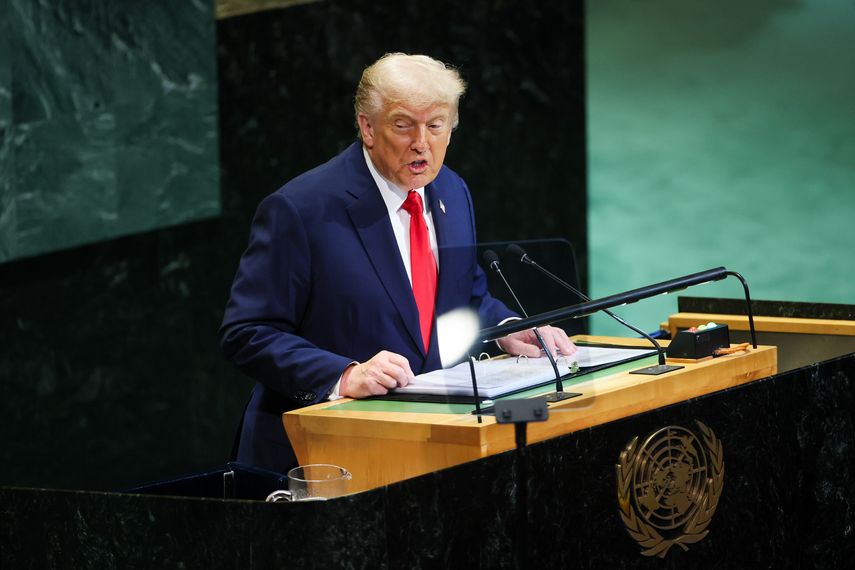 Trump cuestiona la utilidad de ONU, que acusa de no ayudarle a acabar guerras