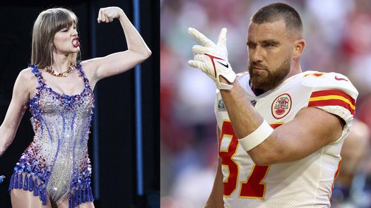 La cantante Taylor Swift y el jugador de fútbol americano Travis Kelce. EFE La cantante Taylor Swift y el jugador de fútbol americano Travis Kelce. EFE
