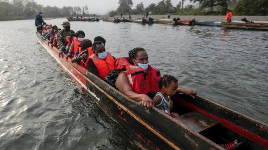Panamá y la peligrosa travesía de migrantes haitianos, rumbo a Estados Unidos