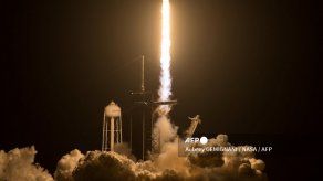 Despega la tercera misión tripulada de SpaceX hacia la ISS