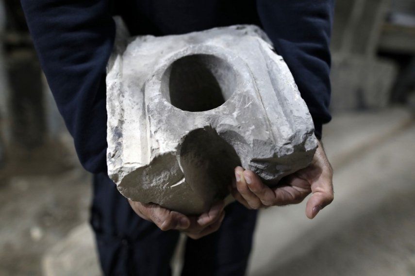 Arqueólogos hallan tabla de medidas de 2.000 años de antigüedad en Israel