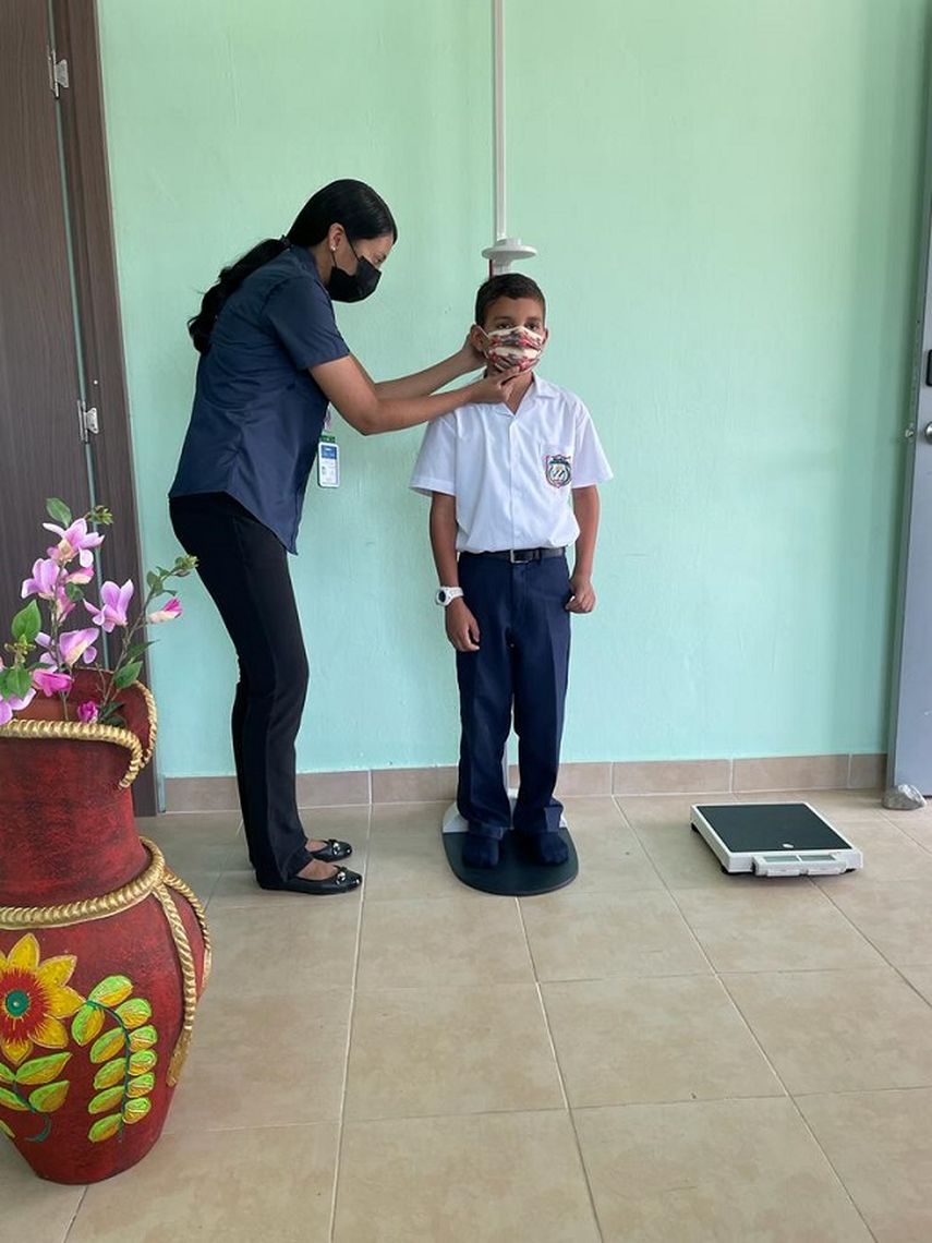 El Ministerio de Educación (Meduca), a través de la Dirección Nacional de Nutrición y Salud Escolar, evaluó y dio seguimiento al programa 'Estudiar sin Hambre'. Fotos: Meduca