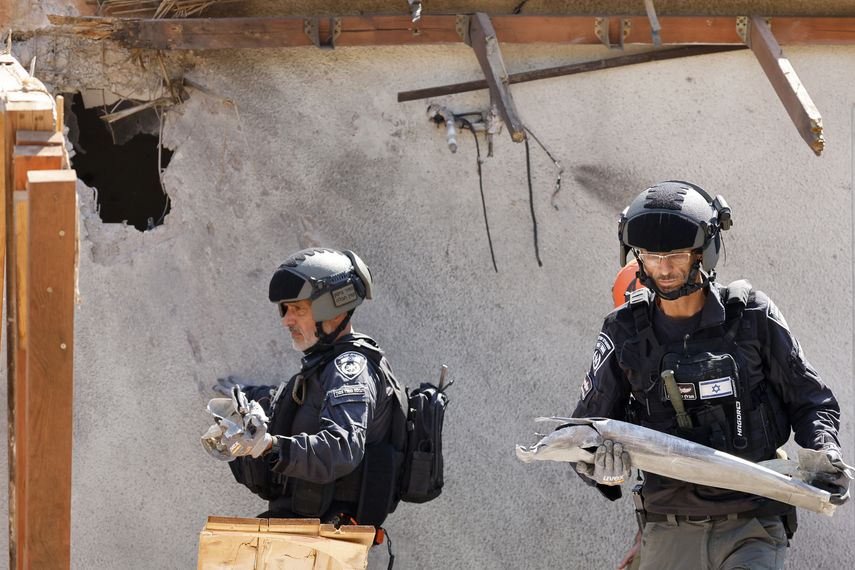 Tropas de Israel preparadas para ingresar en Líbano