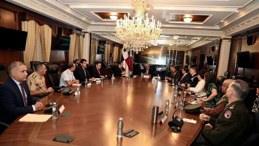 La reunión entre autoridades de Panamá y Estados Unidos se dio en el Palacio de las Garzas. La reunión entre autoridades de Panamá y Estados Unidos se dio en el Palacio de las Garzas.