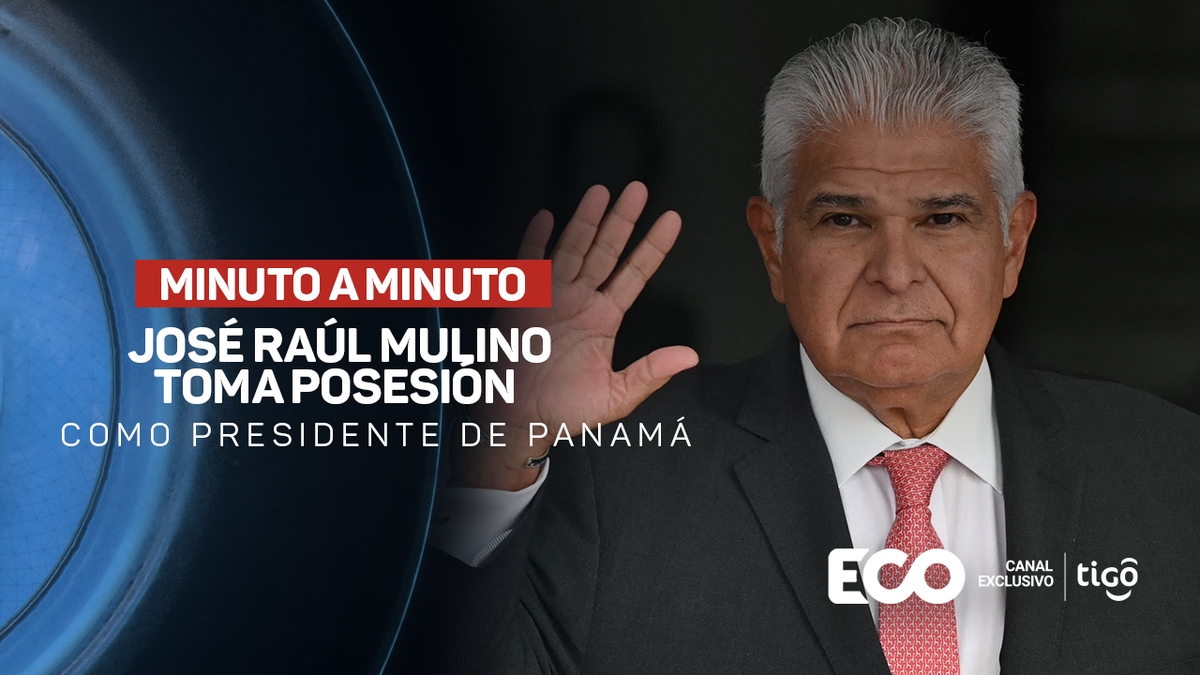 ¡Minuto a minuto! Toma de posesión de José Raúl Mulino como presidente de Panamá