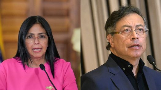 Delcy Rodríguez anuncia que se reunirá próximamente con Gustavo Petro
