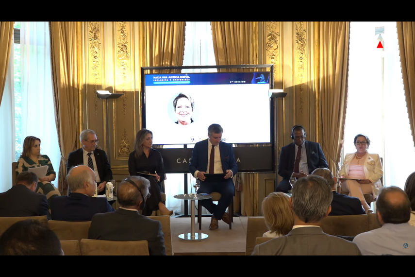 La Corte Suprema de Justicia (CSJ) estuvo bien representada por la magistrada María Eugenia López Arias. La Corte Suprema de Justicia (CSJ) estuvo bien representada por la magistrada María Eugenia López Arias.