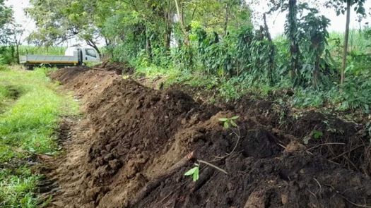 El corregimiento de San Pablo Nuevo fue intervenido por personal de la alcaldía de David, la junta comunal del área con una retroexcavadora en la conformación de canales y desagües para evitar más inundaciones.