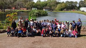 Nery Esquivel, educadora ambiental de MiAMBIENTE, explicó que el objetivo de esta actividad es la de generar conciencia con relación a la importancia de cuidar las fuentes de agua en el planeta.