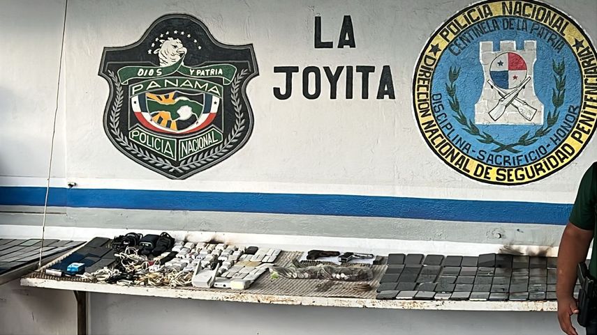 Requisa en la Joyita logra decomisos de drogas, armas de fuego, televisores y celulares