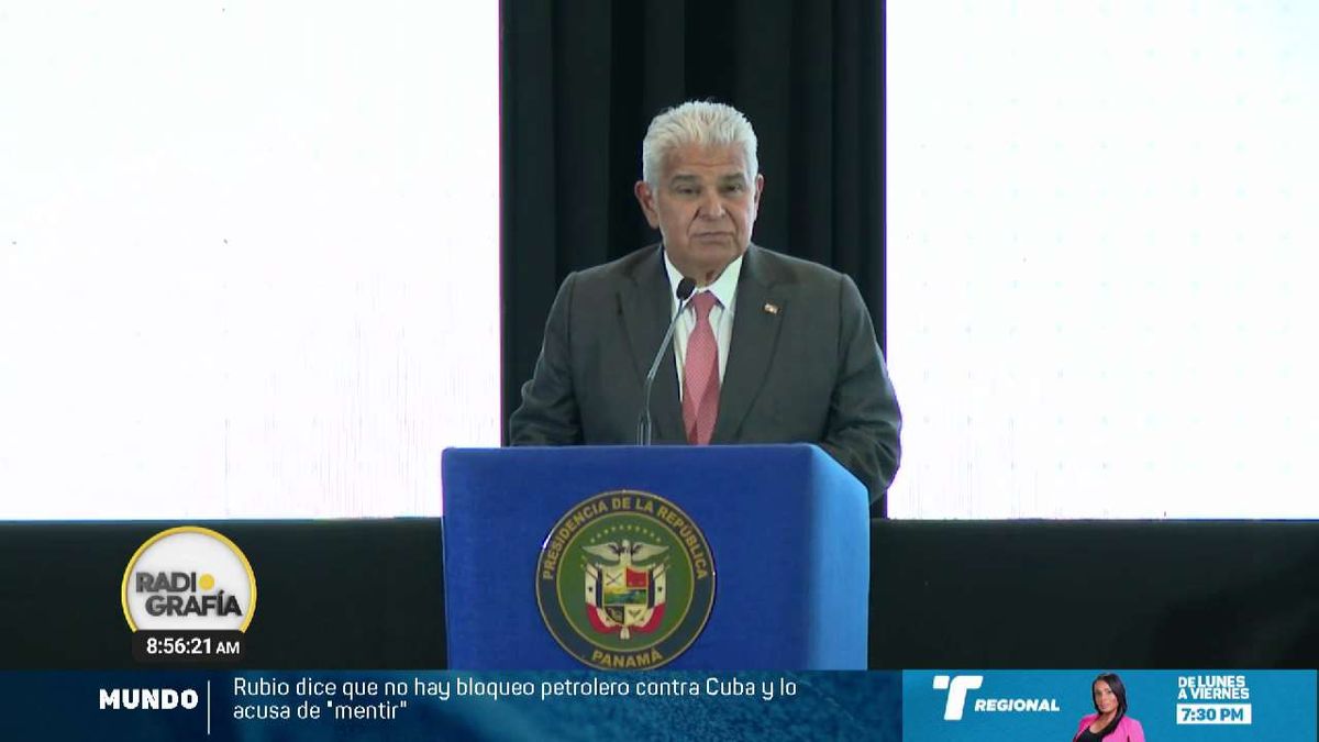 El presidente de José Raúl Mulino afirmó este jueves que las tensiones entre Panamá y la República Popular China por la detención de buques con bandera panameña “han comenzado a disminuir”, durante su intervención en la Convención Marítima de las Américas 2026.