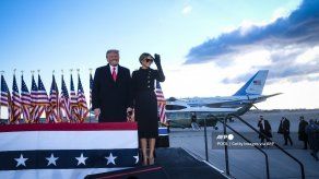 Donald Trump promete volver al abandonar la Casa Blanca