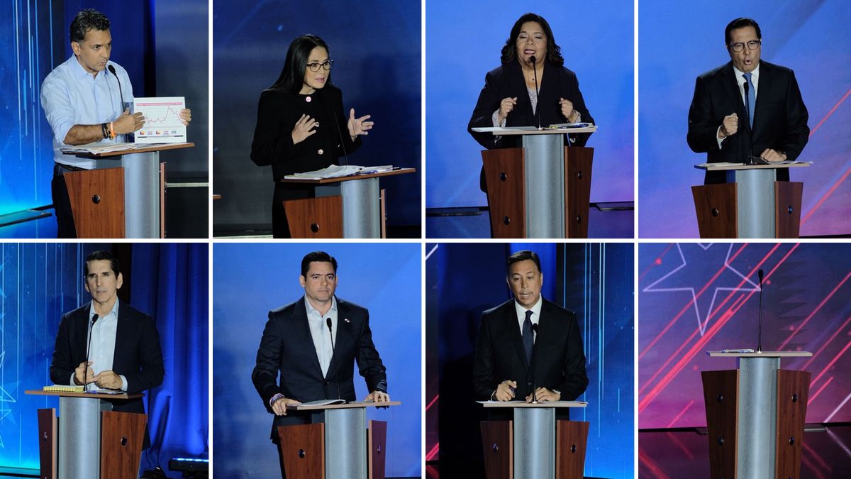 ¡Minuto a minuto! Primer debate presidencial 2025