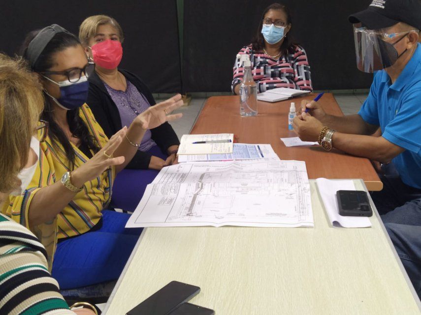 Meduca explicó a directivos del Moscote los avances del proyecto que había sido suspendido por la pandemia