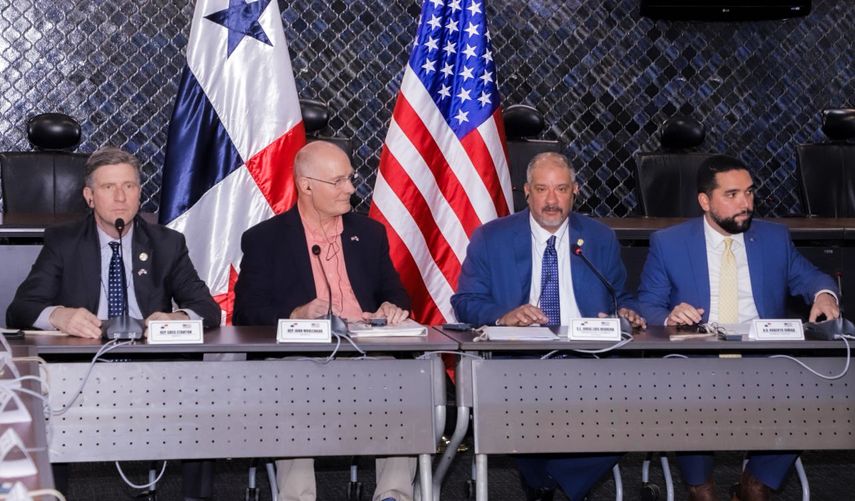 Encuentro entre Panamá y Estados Unidos en la Asamblea Nacional.