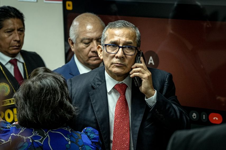 Humala será recluido en la cárcel de los presidentes de Lima, junto a Castillo y Toledo