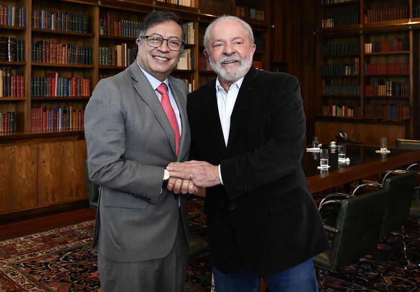 Presidente de Colombia respalda a Lula Da Silva en disputa con Israel