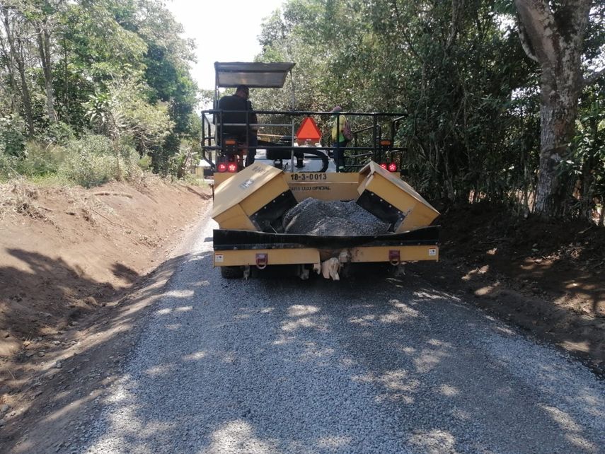 La rehabilitación de esta vía de la comunidad del Pantanal en Renacimiento beneficiarán a más de 2