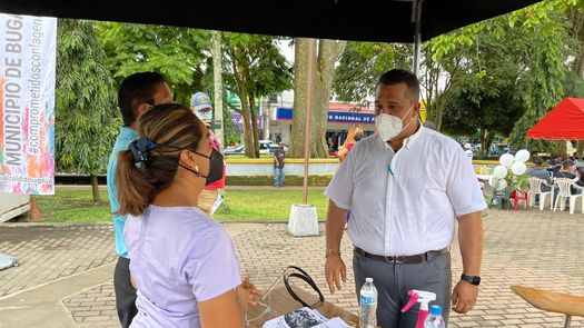 Residentes de Bugaba asisten a feria de la salud del MINSA