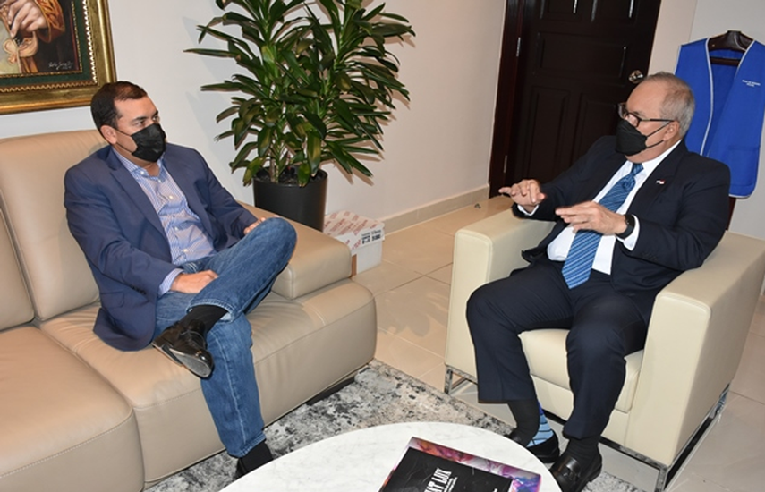 Director del Metro de Panamá se reúne con Dr. Lau Cortés