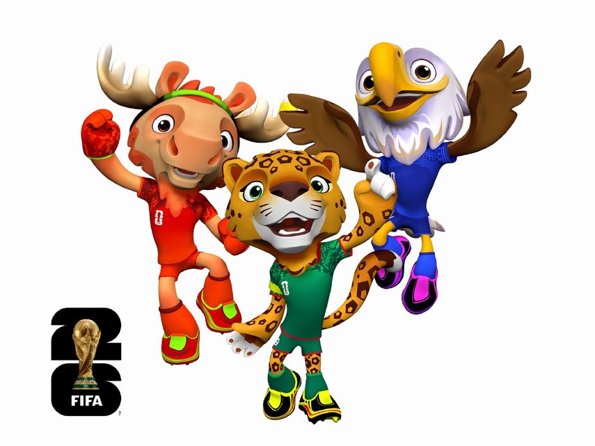 FIFA presenta a Maple, Zayu y Clutch, las mascotas oficiales del Mundial 2026