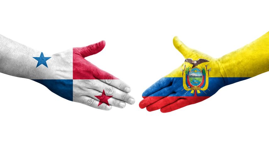 Ecuador espera cerrar un acuerdo comercial con Panamá en primer trimestre de 2026