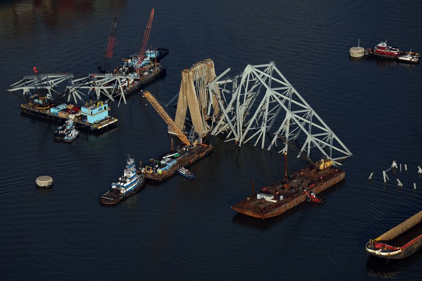 Estados Unidos demanda por $100 millones a dueños de buque que colapsó puente de Baltimore. Estados Unidos demanda por $100 millones a dueños de buque que colapsó puente de Baltimore.