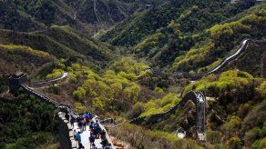 Una restauración daña parte de la Gran Muralla China