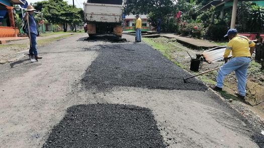 Personal del MOP comenzó con las mejoras en diversas calles de las comunidades de la provincia de Chiriquí.