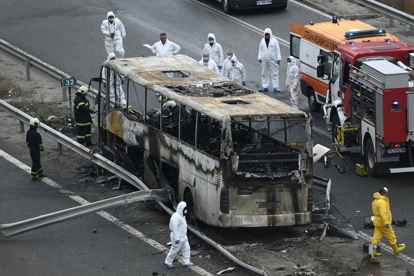 Bulgaria: 46 personas fallecidas en accidente de autobús