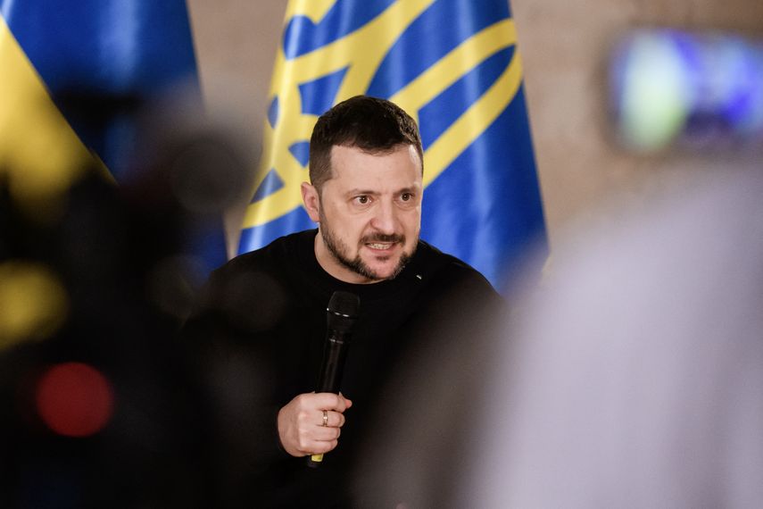 Zelenski advierte a Europa de que no podrá hacer frente a Rusia sin Ucrania. Zelenski advierte a Europa de que no podrá hacer frente a Rusia sin Ucrania.