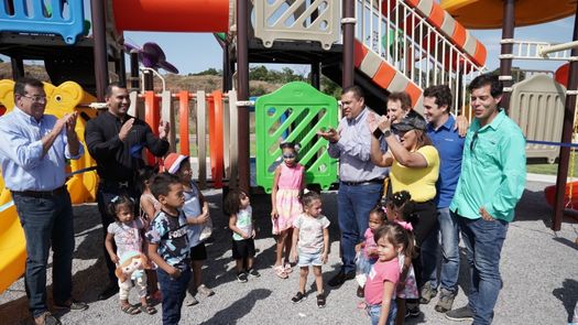 El proyecto en las Lomas contempla la construcción de mil 348 viviendas a desarrollar en 5 etapas. A la fecha se han entregado 340 casas.