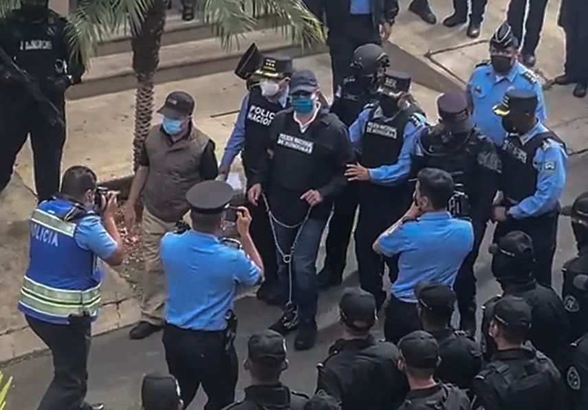 Honduras: Expresidente Hernández fue detenido