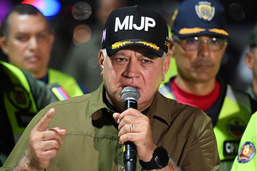 Cabello dice que Guanipa fue detenido en Venezuela por violar condiciones de excarcelación