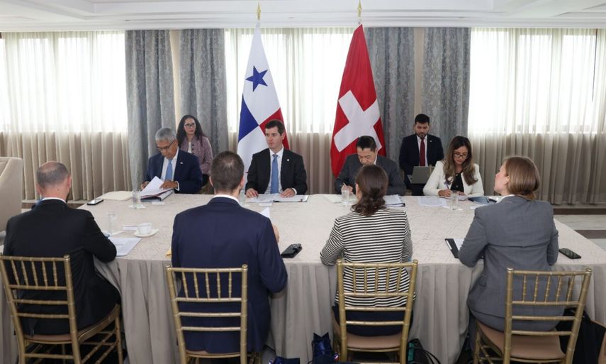 Panamá y Suiza ultiman apertura de embajada en Berna y analizan Tratado de Neutralidad
