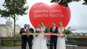 Suiza aprueba el matrimonio entre personas del mismo sexo