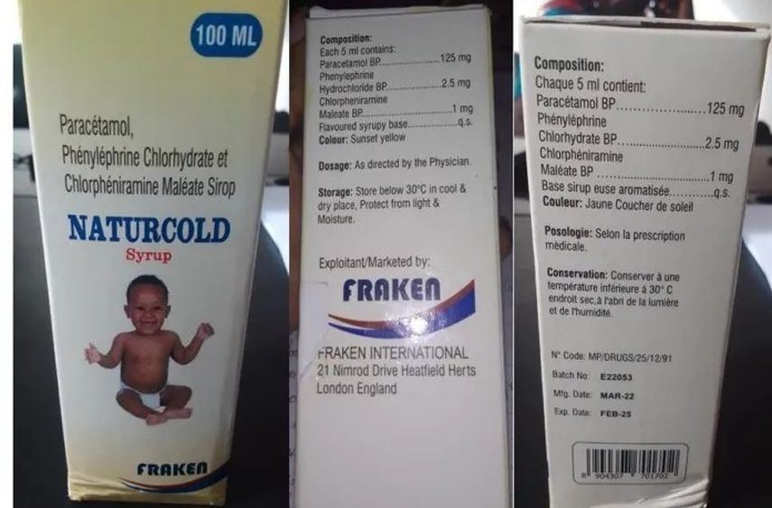 “Podemos afirmar que, en la base de datos del Registro Nacional Sanitario, no tenemos el jarabe Naturcold registrado en Panamá”, advirtió la directora nacional de Farmacia y Drogas del Ministerio de Salud (Minsa), Elvia Lau “Podemos afirmar que, en la base de datos del Registro Nacional Sanitario, no tenemos el jarabe Naturcold registrado en Panamá”, advirtió la directora nacional de Farmacia y Drogas del Ministerio de Salud (Minsa), Elvia Lau