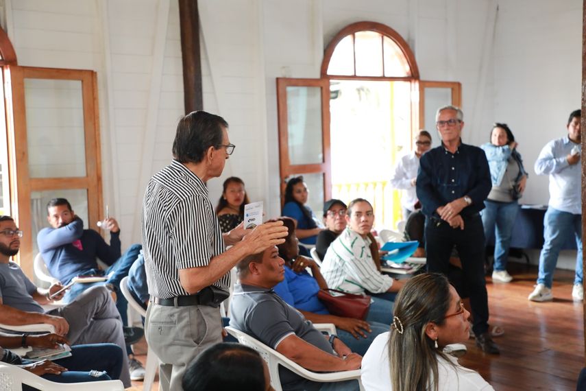 Moradores de Portobelo en la provincia de Colón participaron de la consulta. Moradores de Portobelo en la provincia de Colón participaron de la consulta.