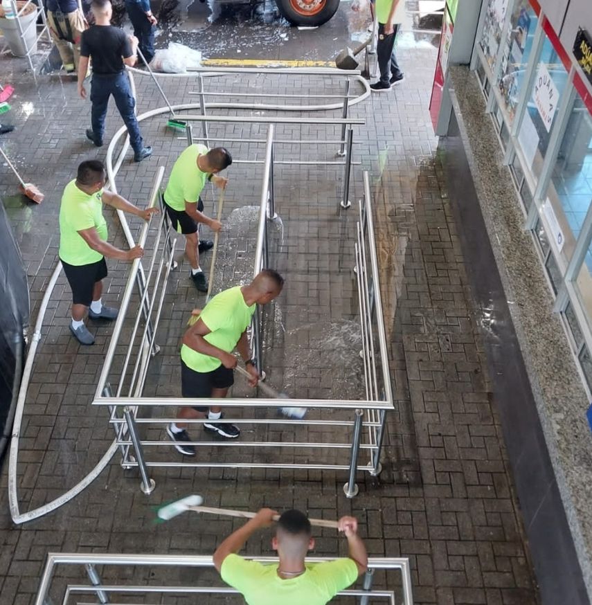 El recinto de Paso Canoas donde funcionan los servicios de la Autoridad de Aduanas