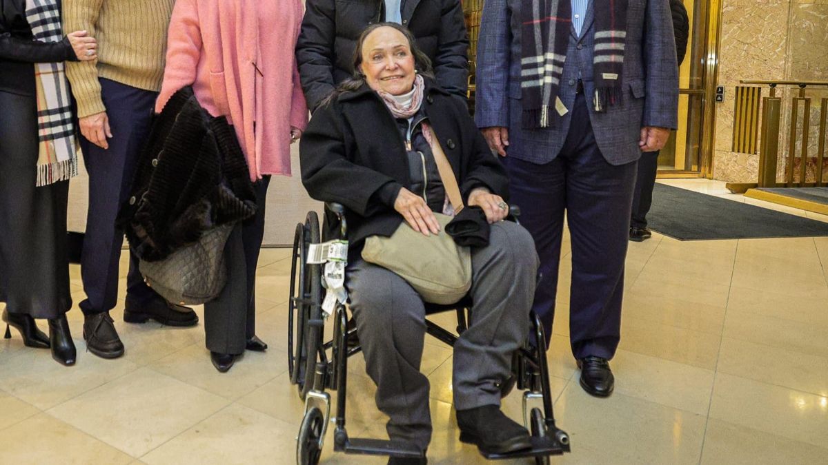 La madre de María Corina Machado dijo sentise emocionada. La madre de María Corina Machado dijo sentise emocionada.