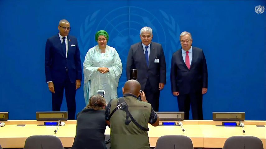 Mulino asiste a la inauguración de la Asamblea General de la ONU. Mulino asiste a la inauguración de la Asamblea General de la ONU.