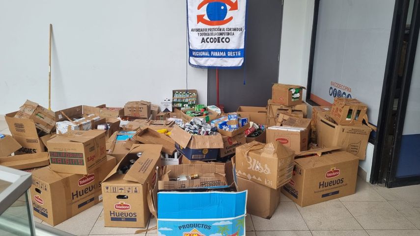 Acodeco detectó 3,206 productos vencidos en Panamá Oeste​