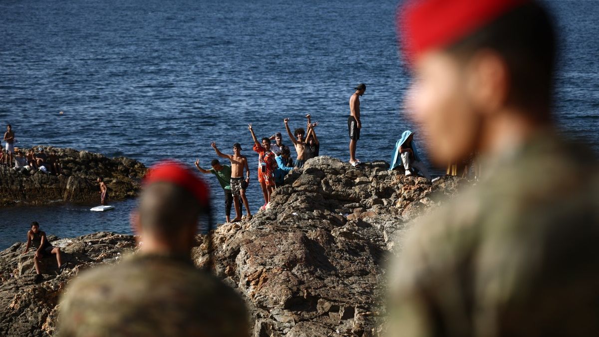 La Unión Europea se reúne sobre la crisis migratoria en Ceuta La Unión Europea se reúne sobre la crisis migratoria en Ceuta