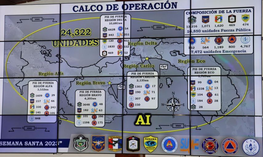 Operación Semana Santa 2023, con 24 mil efectivos